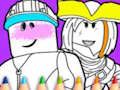Игра Игра за оцветяване Roblox  онлайн