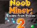 Игра Noob Miner 2: Бягство от затвора  онлайн