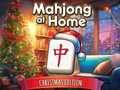 Игра Mahjong At Home Коледно издание  онлайн