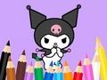 Игра Книжка за оцветяване: Kuromi Carries Bag  онлайн