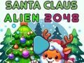 Игра Извънземният Дядо Коледа 2048  онлайн