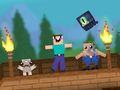 Игра Noob: Оцеляване в Terraria  онлайн