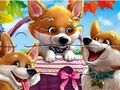 Игра Пъзел: Смешно корги  онлайн