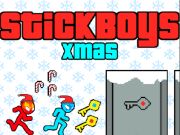 Игра Коледа на StickBoys  онлайн