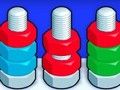 Игра Пъзел с ядки: Сортиране по цвят  онлайн