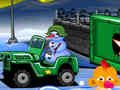 Игра Monkey Go Happy Етап 487 Армия на снежни човеци  онлайн