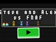 Игра Стив и Алекс срещу Fnaf  онлайн