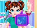 Игра Baby Taylor Лечение на ски травми  онлайн