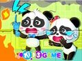 Игра Пъзел: Baby Panda фойерверк  онлайн