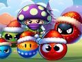 Игра Радостно вълшебно приключение с гъби с отскачаща топка  онлайн