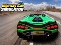 Игра Автомобилен симулатор за движение по магистрала  онлайн