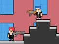 Игра Noobwars Червено и синьо  онлайн
