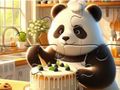 Игра Пъзел: Панда Бейкър  онлайн