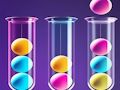 Игра Сортиране на цвят на топката 3D  онлайн