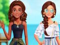 Игра Горещият летен стил на BFF  онлайн