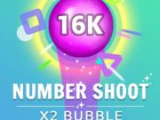Игра Number Shoot x 2 балончета  онлайн