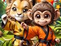 Игра Кунг-фу малки животни  онлайн