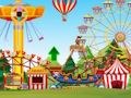 Игра Бягство от увеселителен парк  онлайн