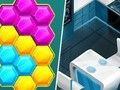 Игра Hexa Blast Игра Пъзел  онлайн