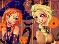 Игра Принцеса Хелоуин мозайката  онлайн