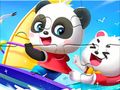 Игра Пъзел: Baby Panda Sailing  онлайн