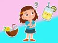 Игра Детски тест: Какво бихте искали да пиете?  онлайн