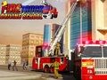 Игра Автошкола за пожарникарски автомобили  онлайн