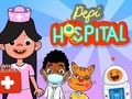 Игра Болница Пепи: Учи и се грижи  онлайн