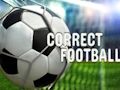 Игра Правилен футбол  онлайн