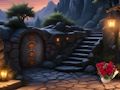 Игра Бягство на момичето от горската вещица  онлайн