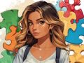 Игра Плъзгащ се аниме пъзел  онлайн