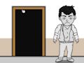 Игра Бяло стилно момче гладно бягство онлайн