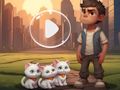 Игра Чарли и котенца  онлайн