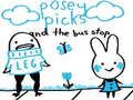 Игра Posey Picks и автобусната спирка  онлайн