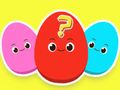 Игра Детски тест: Изненадващи яйца  онлайн