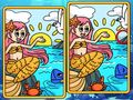 Игра Русалките откриват разликите  онлайн
