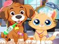 Игра Ветеринарна грижа за кученца  онлайн