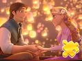 Игра Пъзел: Рапунцел  онлайн