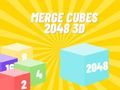 Игра Обединяване на кубчета 2048 3D  онлайн