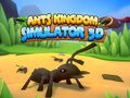 Игра Кралството на мравките симулатор 3D  онлайн