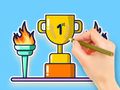 Игра Книжка за оцветяване: Олимпийски игри  онлайн