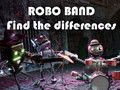 Игра Robot Band - Открийте разликите  онлайн