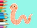 Игра Книжка за оцветяване: Сладка буболечка  онлайн