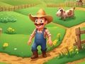 Игра Забавно бягство на фермер  онлайн