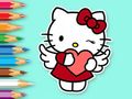 Игра Книжка за оцветяване: Love Kitty  онлайн