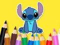 Игра Книжка за оцветяване: Стич  онлайн