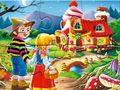 Игра Пъзел: Джинджифилова къща  онлайн