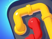 Игра Пъзел игра Connect Pipe Color  онлайн