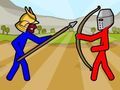 Игра Сблъсък на кралството на Stickman онлайн