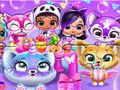 Игра Пъзел: Семейство Fluvsies  онлайн